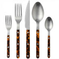 Premium Stainless Steel Flatware Set, 20 Piece Tortoise