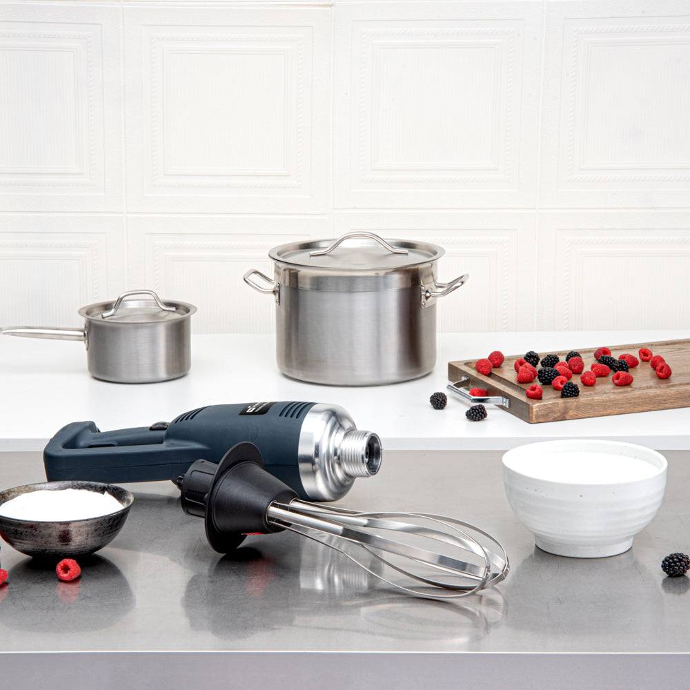Hi Tek Stainless Steel Whisk - Fits Variable Speed Immersion Blender - 10" - 1 count box